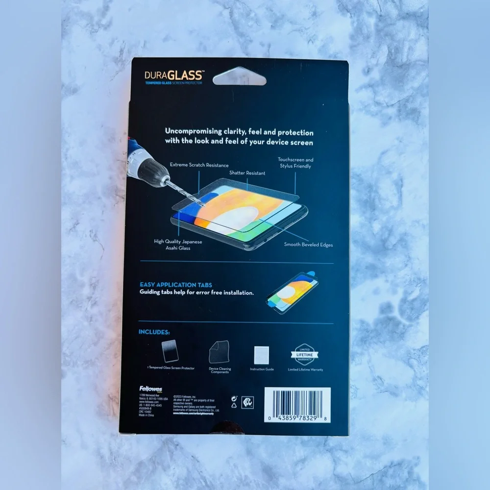 DURAGLASS Tempered Glass Screen Protector, NEW, Samsung Galaxy‎ A13 5G & A13 LTE